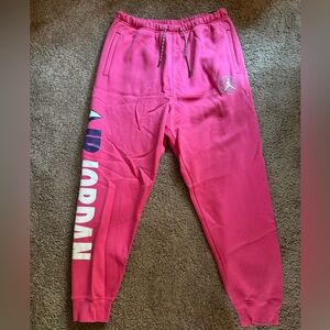 NWT Pink Air Jordan Sweatpant Joggers
